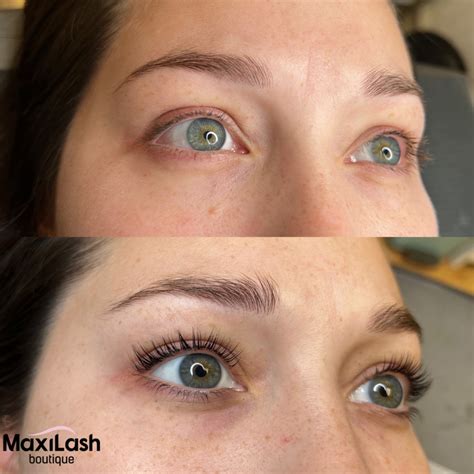 Eyelash lift and tint in Boston | MaxiLash Boutique Lashes & PMU Boston