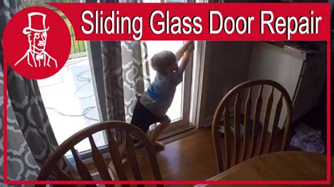 Sliding Glass Door Repair - YouTube