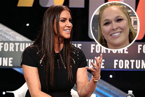 Stephanie McMahon on UFC Fighter Ronda Rousey: 'We Would Love to Have ...