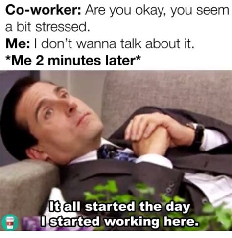 24 Workplace Memes Everyone Needs To Laugh At By 5pm. #funnyquotes | Work stress humor ...