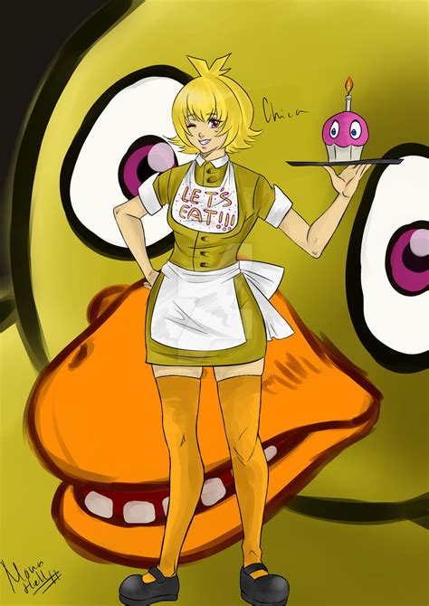 FNaF Human: Chica Fanart by MissMonahell on DeviantArt