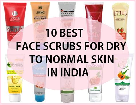 10 Top Best Face Scrub for Dry Skin in India with Price