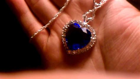 Titanic Heart Of The Ocean Necklace