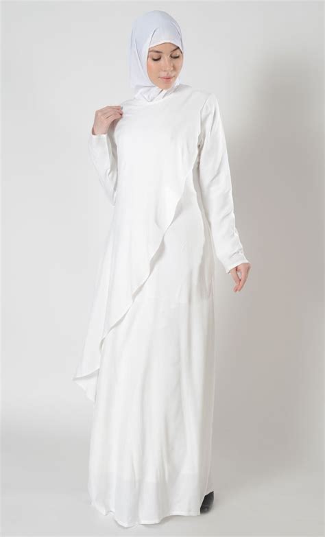 Eastessence presents Double Layered Hajj Umrah Abaya dress available only at eastessence.com ...