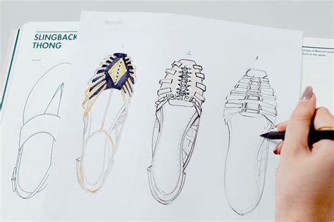 Footwear Made for Walking, Stationery Made for Sketching: Shoe Design ...