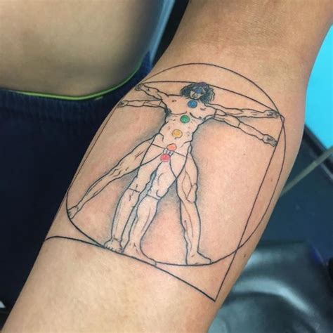 Vitruvian Man Leonardo Da Vinci | Art inspired tattoos, Vitruvian man ...