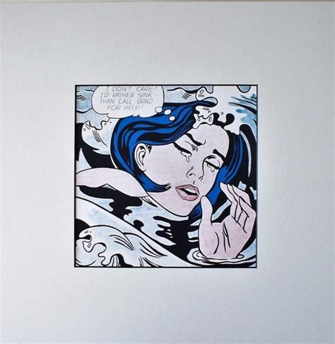 Roy Lichtenstein | Drowning Girl (1963) for Art Basel (1987) | Artsy