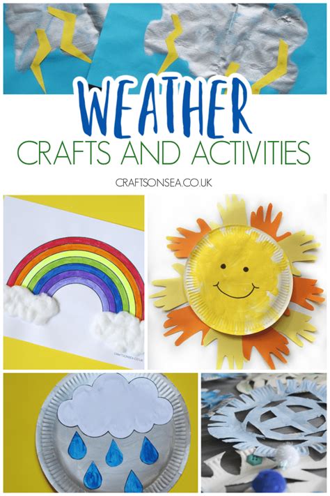 25 Weather Crafts and Activities Kids Will Love! - Crafts on Sea