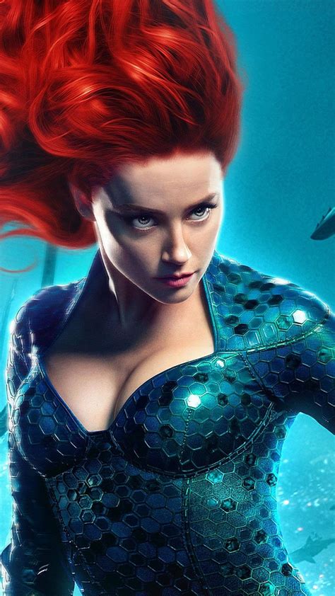 Amber Heard As Mera In Aquaman 2018 4K Ultra HD Mobile Wallpaper ...