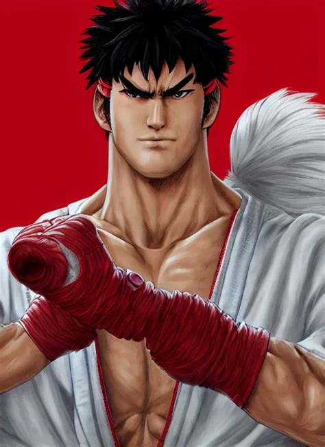 detailed portrait ryu from capcom street fighter 3, | Stable Diffusion | OpenArt