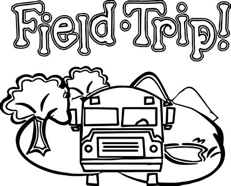 Zoo Field Trip Bus Coloring Page | Wecoloringpage - ClipArt Best ...