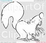 Royalty Free RF Clip Art Illustration Of A Cartoon Black And White  sketch template