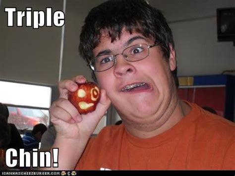 Triple Chin! - Cheezburger - Funny Memes | Funny Pictures