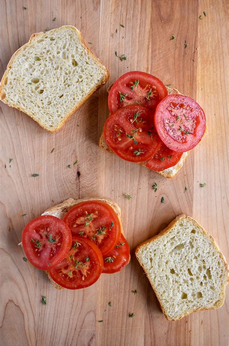 Classic Southern Tomato & Mayo Sandwiches - I Brought Bread