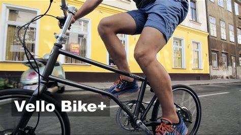 The Lightest Folding Electric Bicycle - Vello Bike+ - YouTube