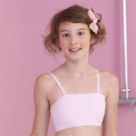 Louis female child underwear vest design female child bra 100% wireless ...