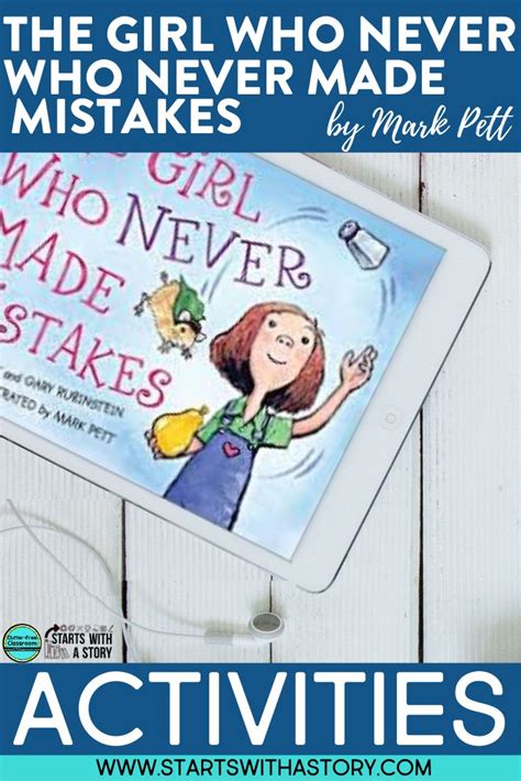 THE GIRL WHO NEVER MADE MISTAKES ACTIVITIES | Social emotional learning lessons, Social ...