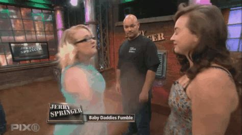 Fight Hair GIF by The Jerry Springer Show - Find & Share on GIPHY