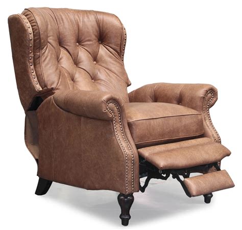 Manual Leather Recliner Chair