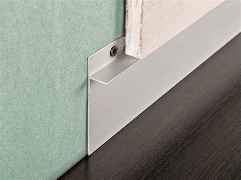 Aluminium Skirting board PROSKIRTING INS by PROGRESS PROFILES | Skirting boards, Modern ...