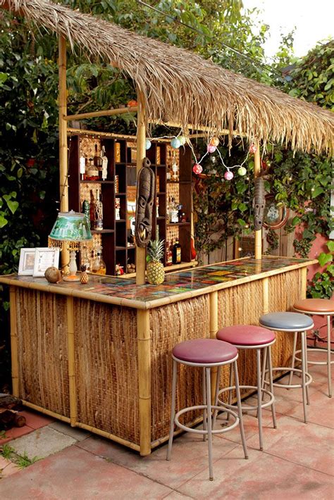 Rattan garden tiki bar set – Artofit