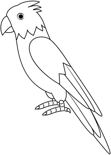 Parrot Printable Template | Free Printable Papercraft Templates