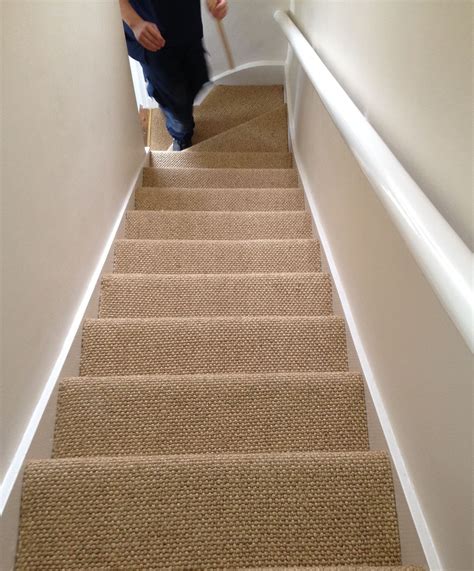 sisal to stairs | Carpet stairs, Carpet staircase, Sisal carpet