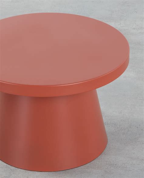 Round Metal Coffee Table (Ø40,5 cm) Buisel - themasie.com