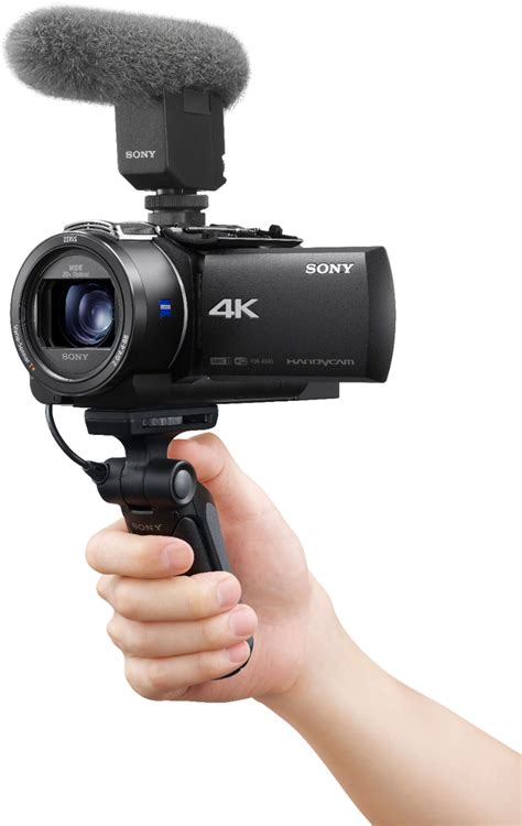 Best Buy: Sony Handycam AX43 4K Camcorder Black FDRAX43/B