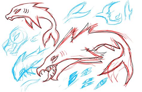 Fakemon Sketches by AzuraJae on DeviantArt