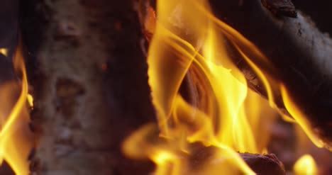 Burning Logs Slow Motion 4K 17 Free Stock Video Footage Download HD Clips