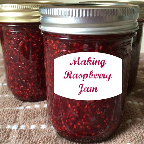 Making Raspberry Jam - Summers Acres