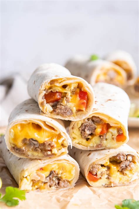 Breakfast Burritos Recipe - Kristine's Kitchen