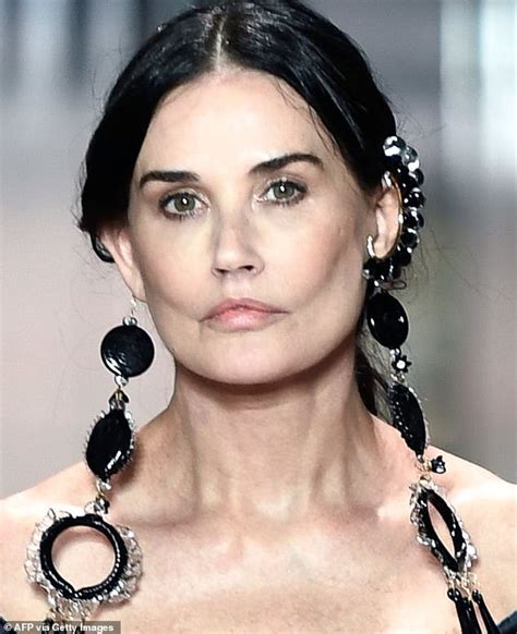 Demi Moore's face appears back to normal in new Fendi show image after ...