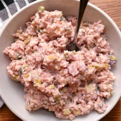 Canned Ham Salad - This Old Baker