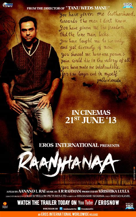 Movies video downloads: Raanjhanaa Movie