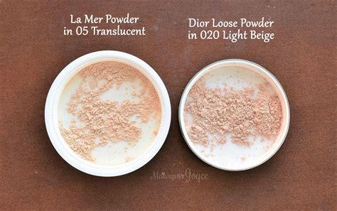 MakeupByJoyce ** !: Swatches + Comparison: Luxury and Mid Range Setting Powders (Dior, La Mer ...