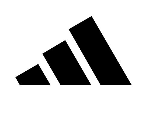 Adidas Logo Black Symbol Clothes Design Icon Abstract football Vector ...