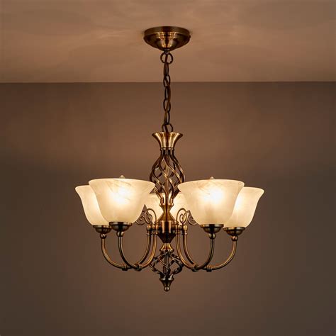 Antique Brass Bathroom Ceiling Light | solesolarpv.com