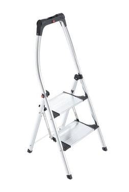 Hailo 3 Step Ladder With Safety Rail | Laddersguide