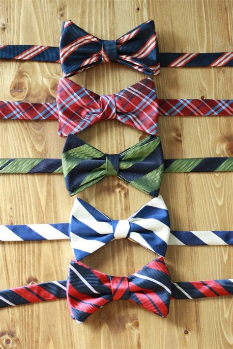 Bow Tie PDF Sewing Pattern Upcycled From Necktie Bowtie Pattern - Etsy ...