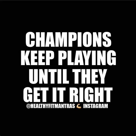 Fitness💥Health💥Motivation on Instagram: “Champions never quit! Stay focu… | Health fitness ...