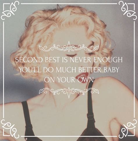 Madonna, Express Yourself. #lyricstoliveby Best Song Lyrics, Music Lyrics, Madonna Music Videos ...