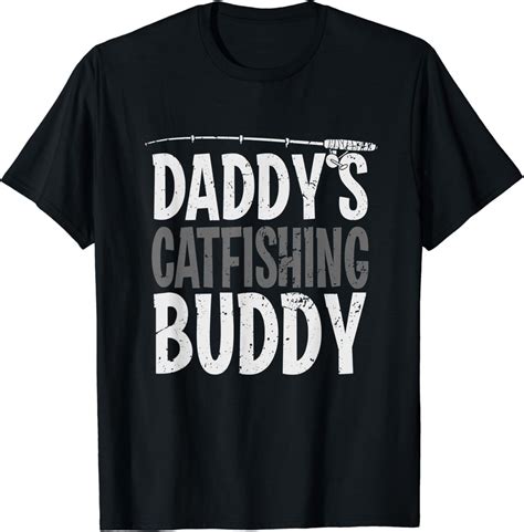 Amazon.com: Catfish Catfisher Freshwater Daddy's Catfishing Buddy Kids T-Shirt: Clothing