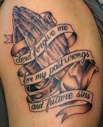 15+ Praying Hands Tattoo Designs That Symbolize Faith