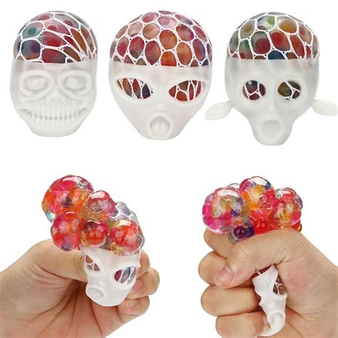 Hot Stress Relief Ball Novetly Squeeze Ball Hand Wrist Exercise Antistress Slime Ball Toy Funny ...