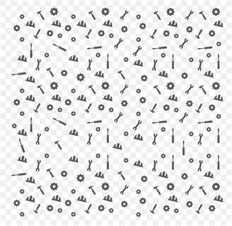 Tool Euclidean Vector Pattern, PNG, 800x800px, Tool, Area, Black, Black And White, Drawing ...