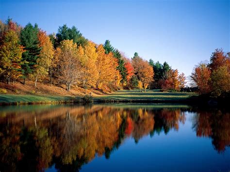 Free Wallpaper Of Natural Scenery-early Autumn | Free Wallpaper World