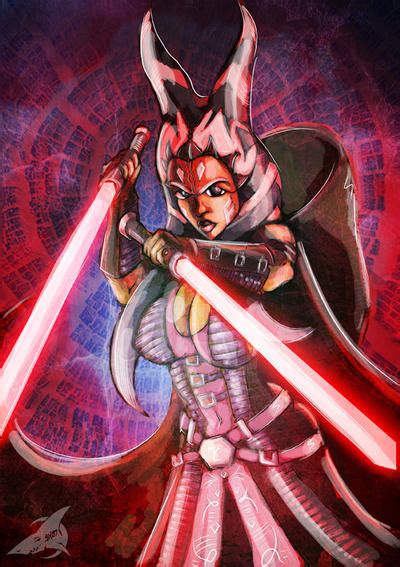 What if Ahsoka became a Sith Lord!? by moneyk07 on DeviantArt