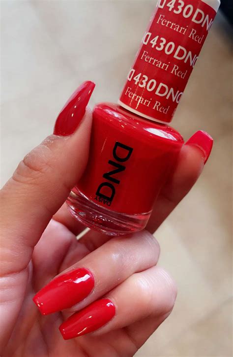 Ferrari Red Nails With Design / 24 Matte Red Nails Ideas. Successful ...